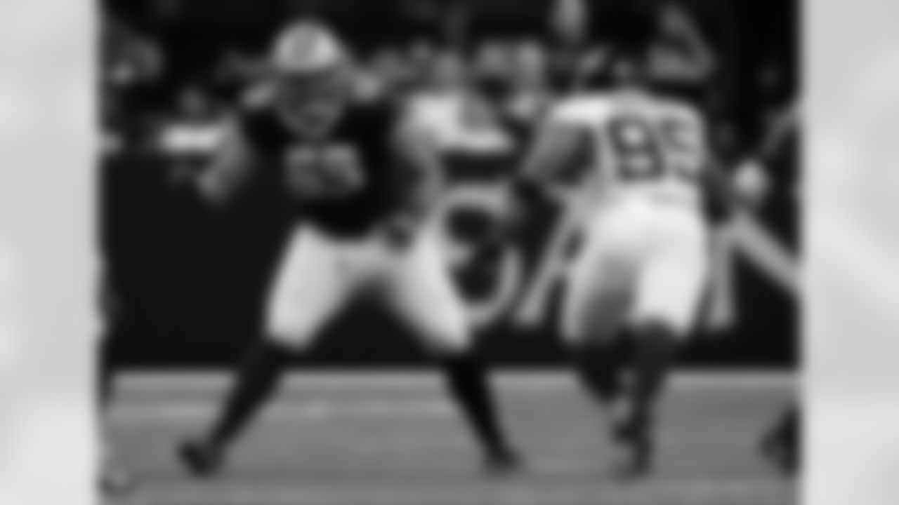Check out the game action photos from the New Orleans Saints game against the Jacksonville Jaguars in Week 2 of the 2025 NFL preseason.