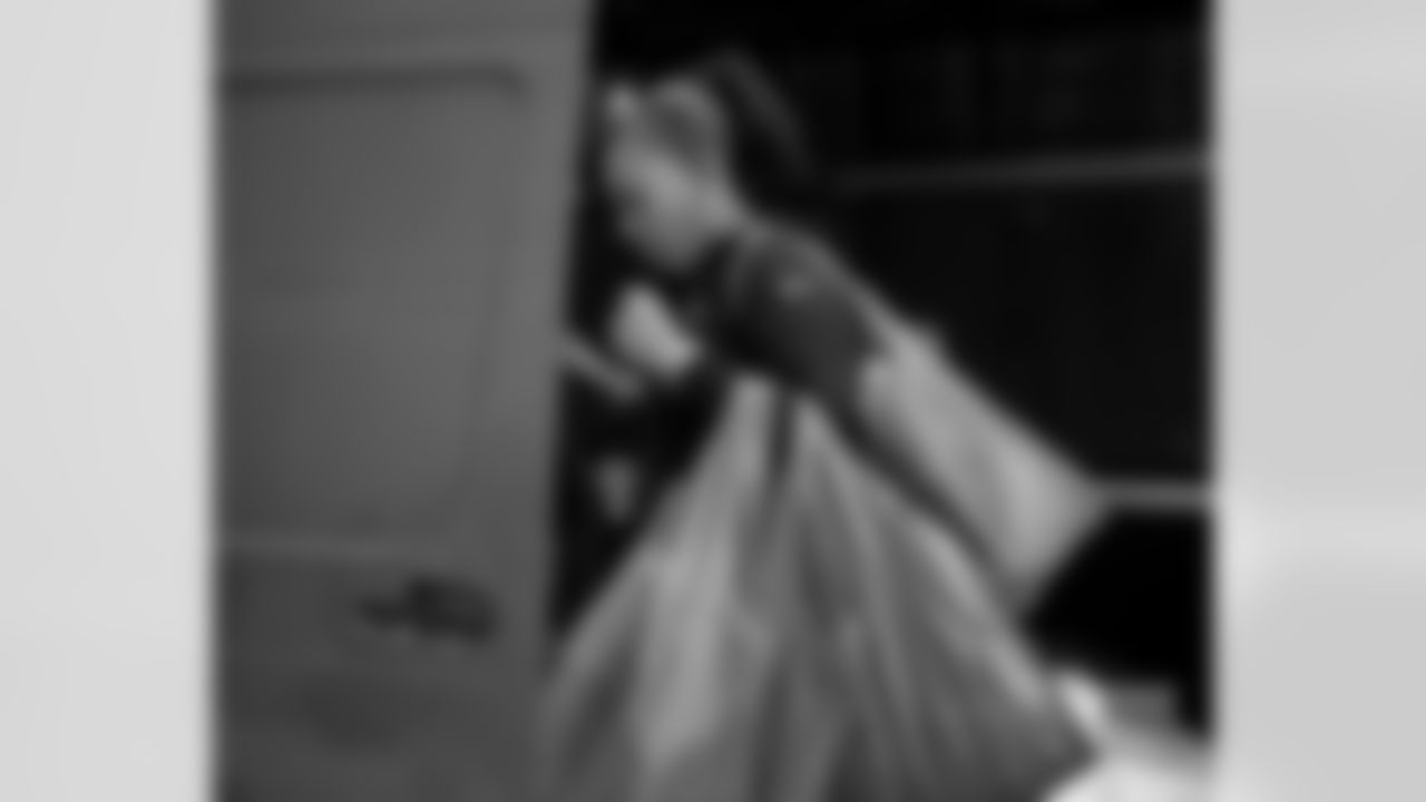 New Orleans Saints legend Daryl Terrell joined the team and Dudley DeBosier to build care kits for victims of domestic violence in Baton Rouge on Monday, January 26, 2026. The care packages were donated to the Capital Area Family Justice Center.