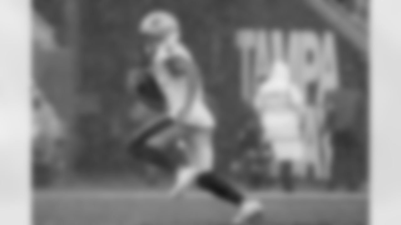 Check out the game action photos from the New Orleans Saints game against the Tampa Bay Buccaneers for Week 14 of the 2025 NFL season on Dec. 7, 2025 at Raymond James Stadium.