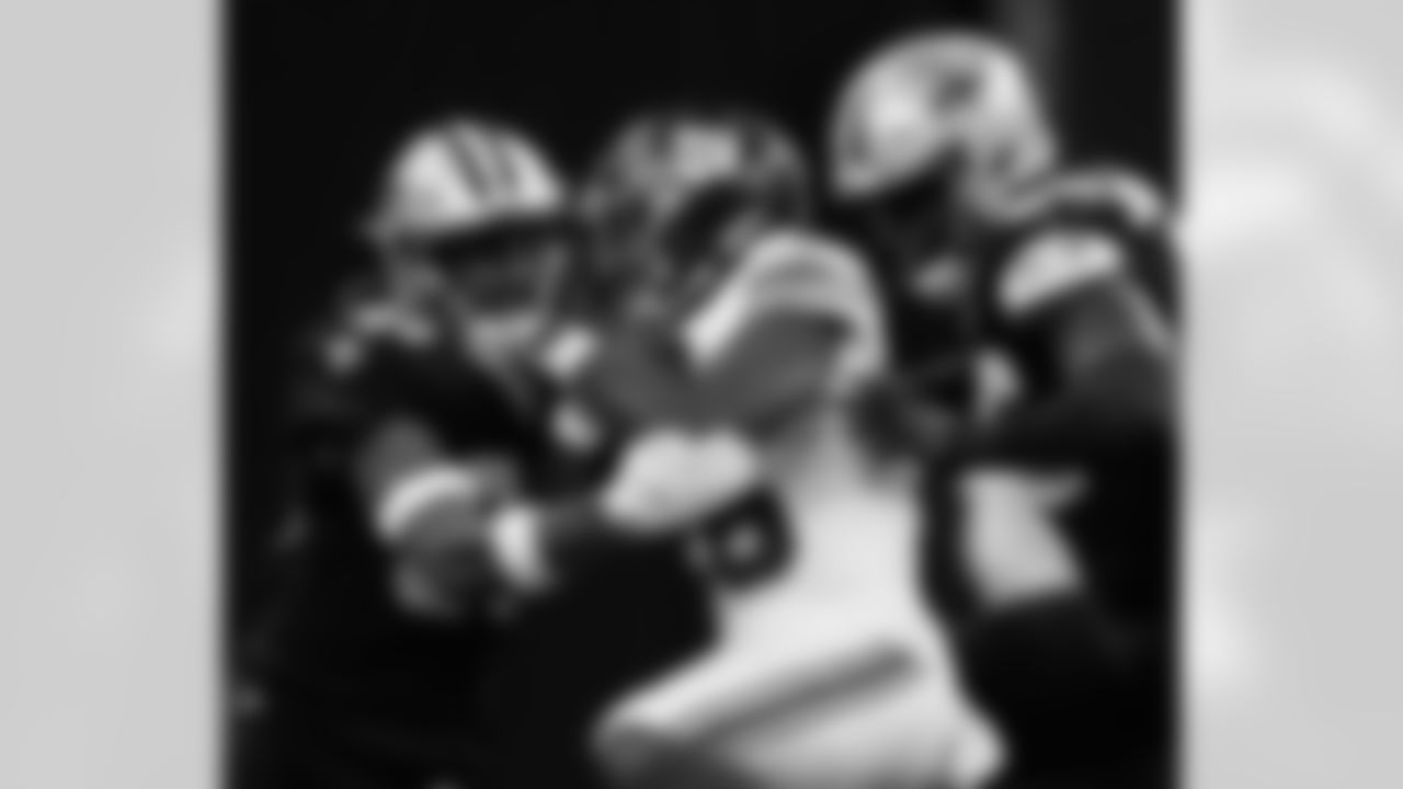Check out the game action photos from the New Orleans Saints game against the New York Giants for Week 5 of the 2025 NFL season on Oct. 5, 2025 at Caesars Superdome.