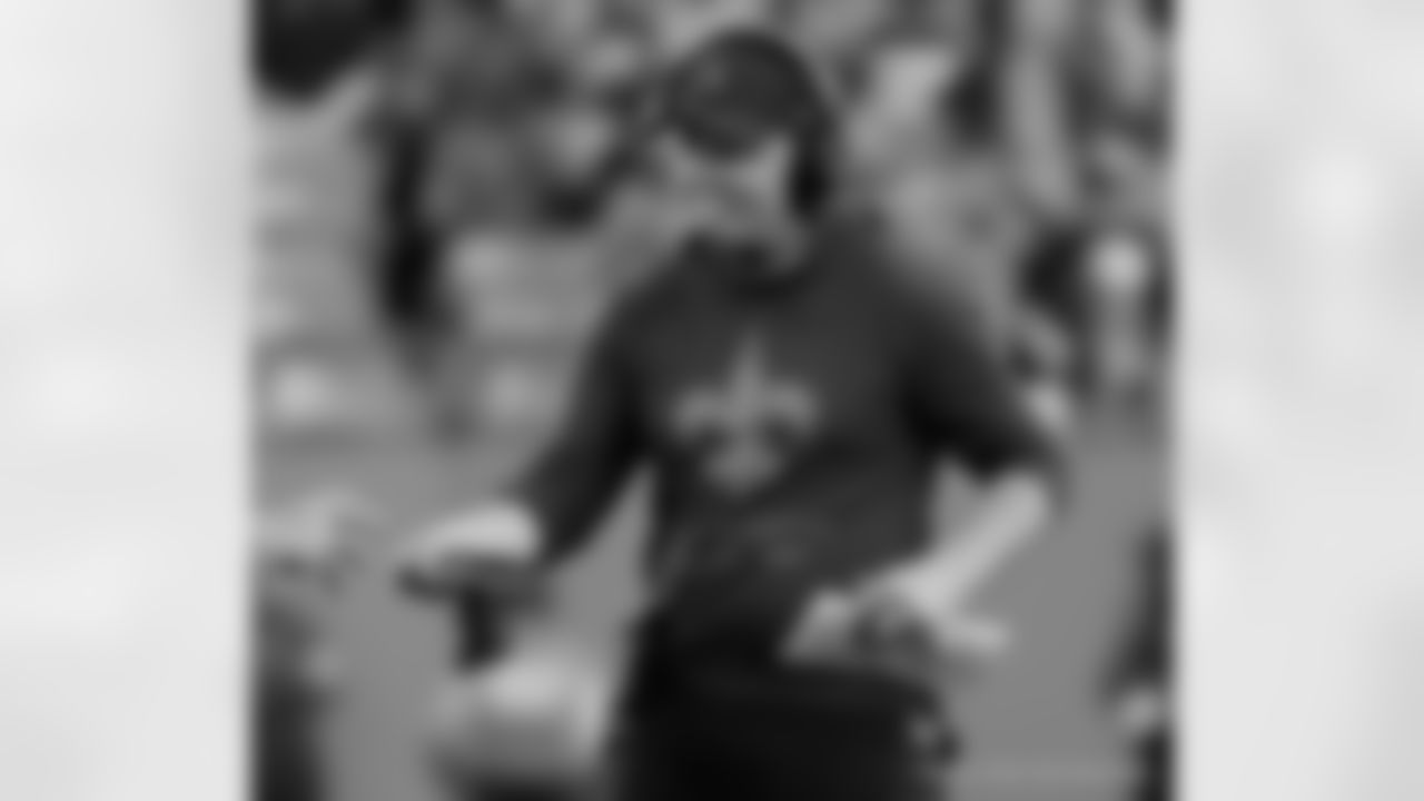 Check out the game action photos from the New Orleans Saints game against the Carolina Panthers for Week 10 of the 2025 NFL season on Nov. 9, 2025 at Bank of America Stadium.