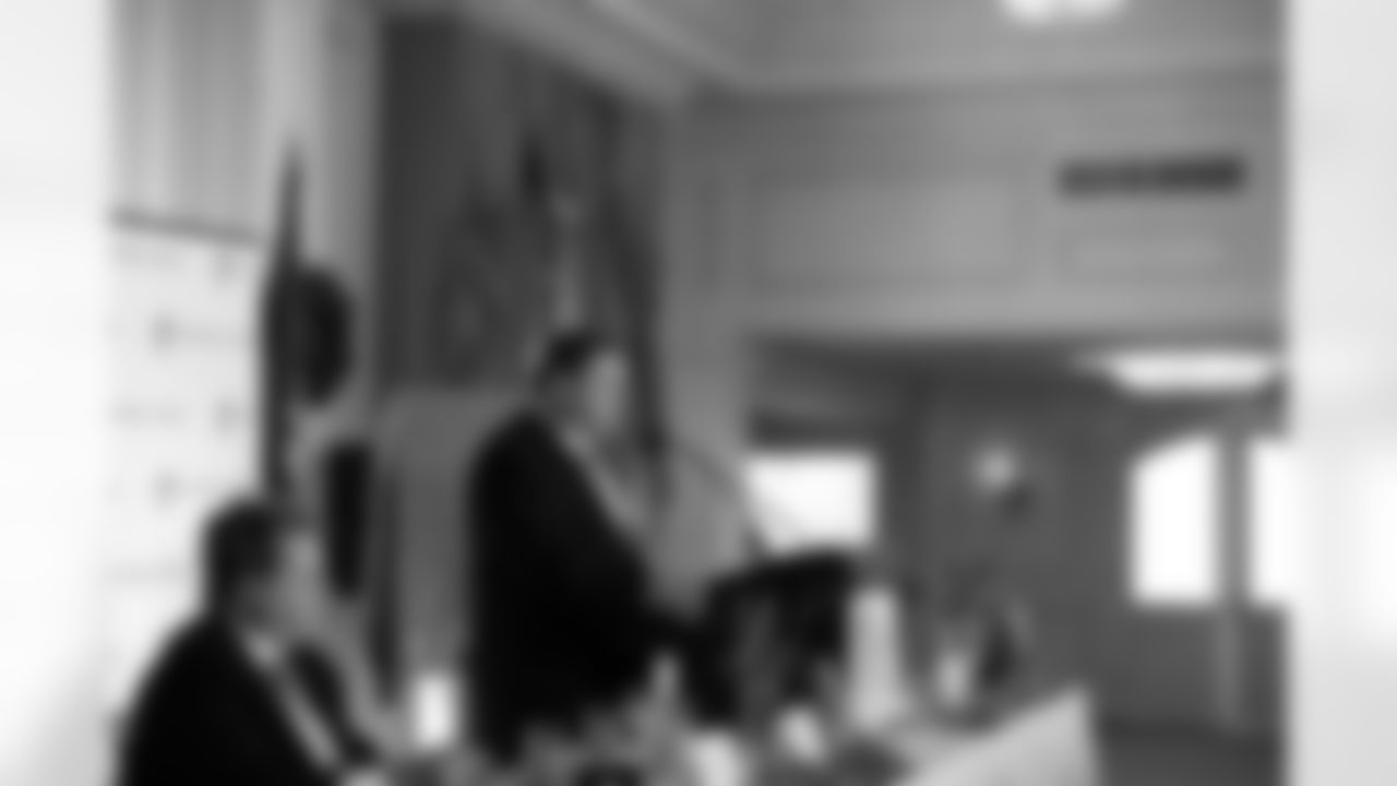 The New Orleans Saints honored Tracy Porter and Brett Maxie as the newest members inducted into the Saints Hall of Fame during a luncheon held on Friday, Dec. 12, 2025. Additionally, the late Ed Daniels was honored with the Joe Gemelli "Fleur de Lis" Award, and Steve Gleason received the inaugural Saints Hall of Fame Courage Award.