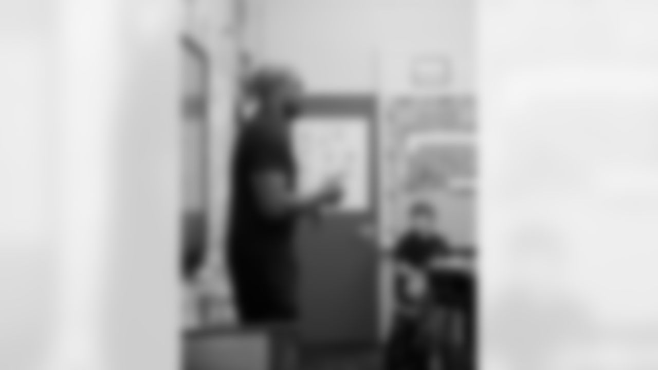 New Orleans Saints defensive end Cam Jordan visited students and staff at J.C. Ellis Elementary School on Tuesday, Dec. 2, 2025.