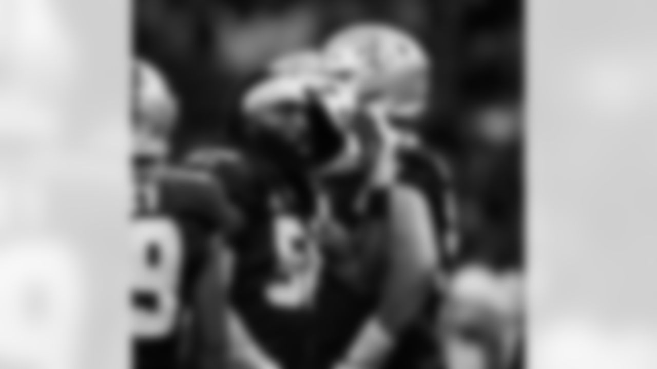 Check out the game action photos from the New Orleans Saints game against the New York Giants for Week 5 of the 2025 NFL season on Oct. 5, 2025 at Caesars Superdome.
