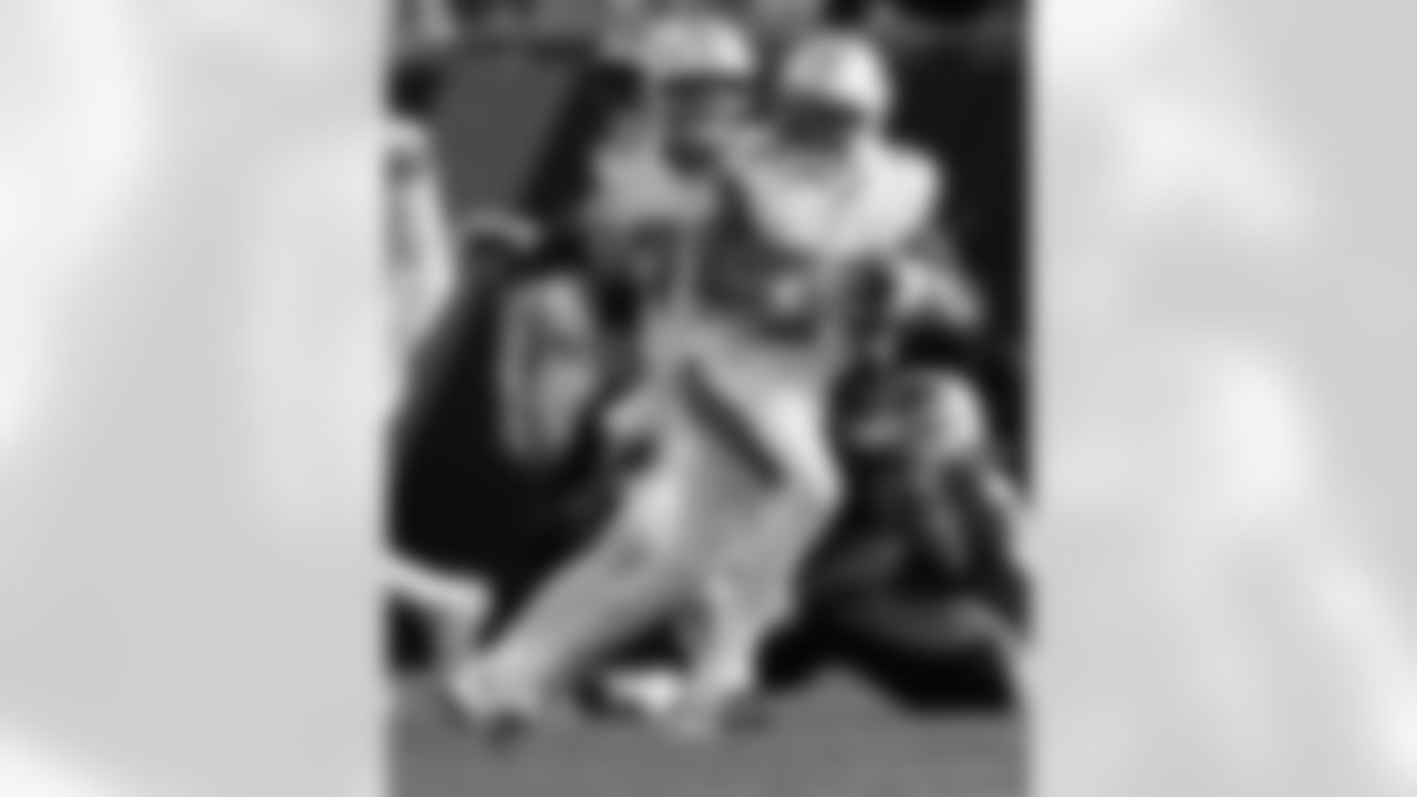 Check out the game action photos from the New Orleans Saints game against the Carolina Panthers for Week 10 of the 2025 NFL season on Nov. 9, 2025 at Bank of America Stadium.