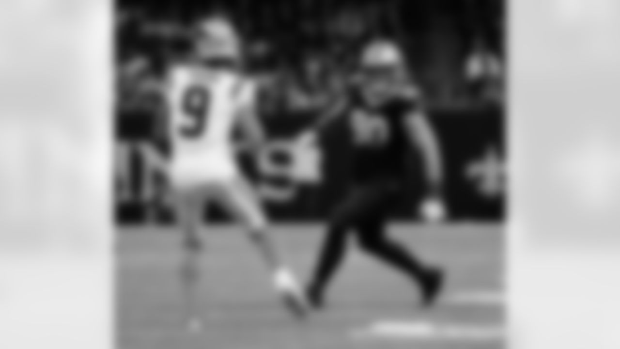 Check out the game action photos from the New Orleans Saints game against the Carolina Panthers for Week 15 of the 2025 NFL season on Dec. 14, 2025 at the Caesars Superdome.