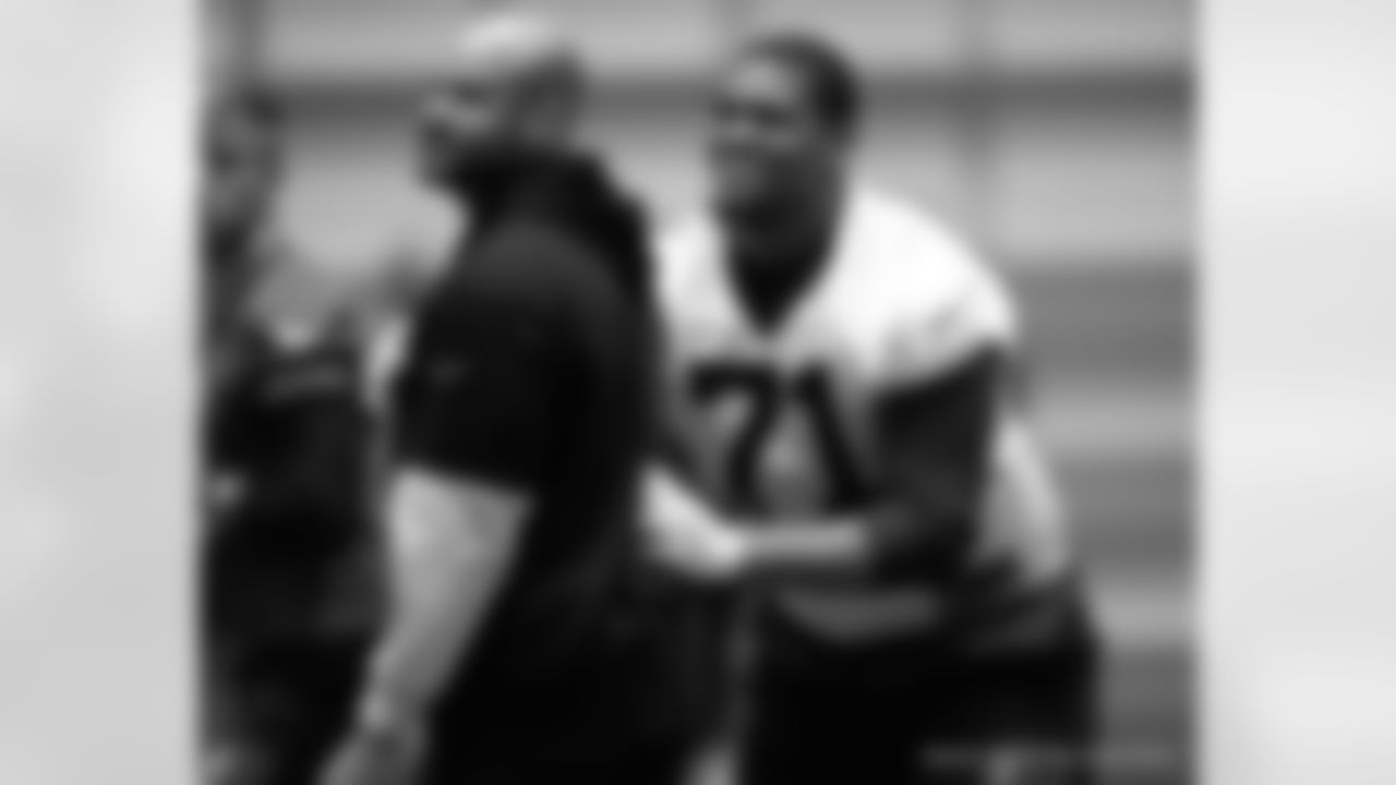 New Orleans Saints players attended 2025 Rookie Minicamp workouts at the Ochsner Sports Performance Center on May 10, 2025.
