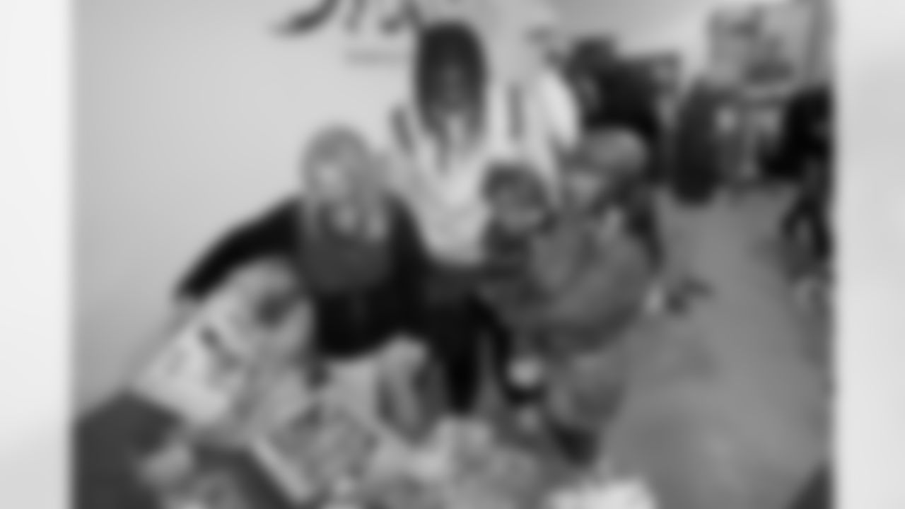 New Orleans Saints center/guard Cesar Ruiz hosted a holiday toy giveaway at the New Orleans Women and Children's Center on Tuesday, Dec. 16, 2025. The event also featured appearances by fellow Saints players center Erik McCoy, linebacker Torricelli Simpkins III, wide receiver Easton Kilty, and offensive tackle William Sherman to spread holiday cheer to children and families in the community.