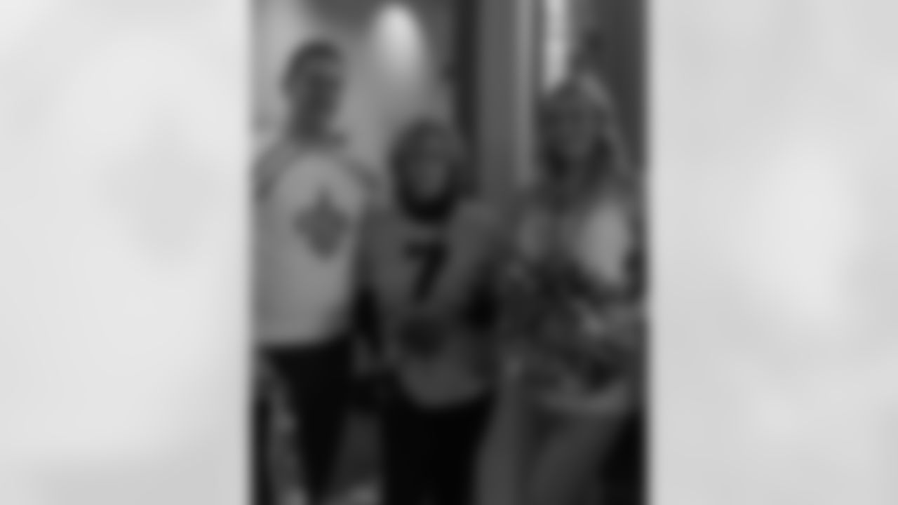 The New Orleans Saints hosted a watch party presented by Bud Light for their game against the Tampa Bay Buccaneers on Dec. 7, 2025 at Manning's in New Orleans, Louisiana. Members of the Saints Cheer Krewe were in attendance and interacting with fans during the event.