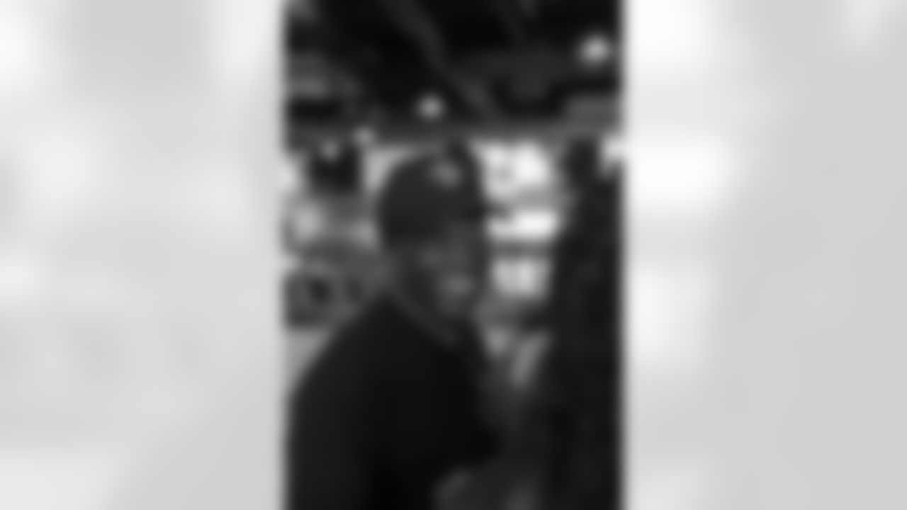 The New Orleans Saints hosted a watch party presented by Bud Light for their game against the Tampa Bay Buccaneers on Dec. 7, 2025 at Manning's in New Orleans, Louisiana. Members of the Saints Cheer Krewe were in attendance and interacting with fans during the event.