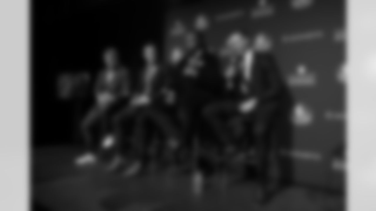 Photos from the Pro Football Hall of Fame Press Conference following 2026 NFL Honors were New Orleans Saints legend Drew Brees was announced as part of the 2026 Hall of Fame class.