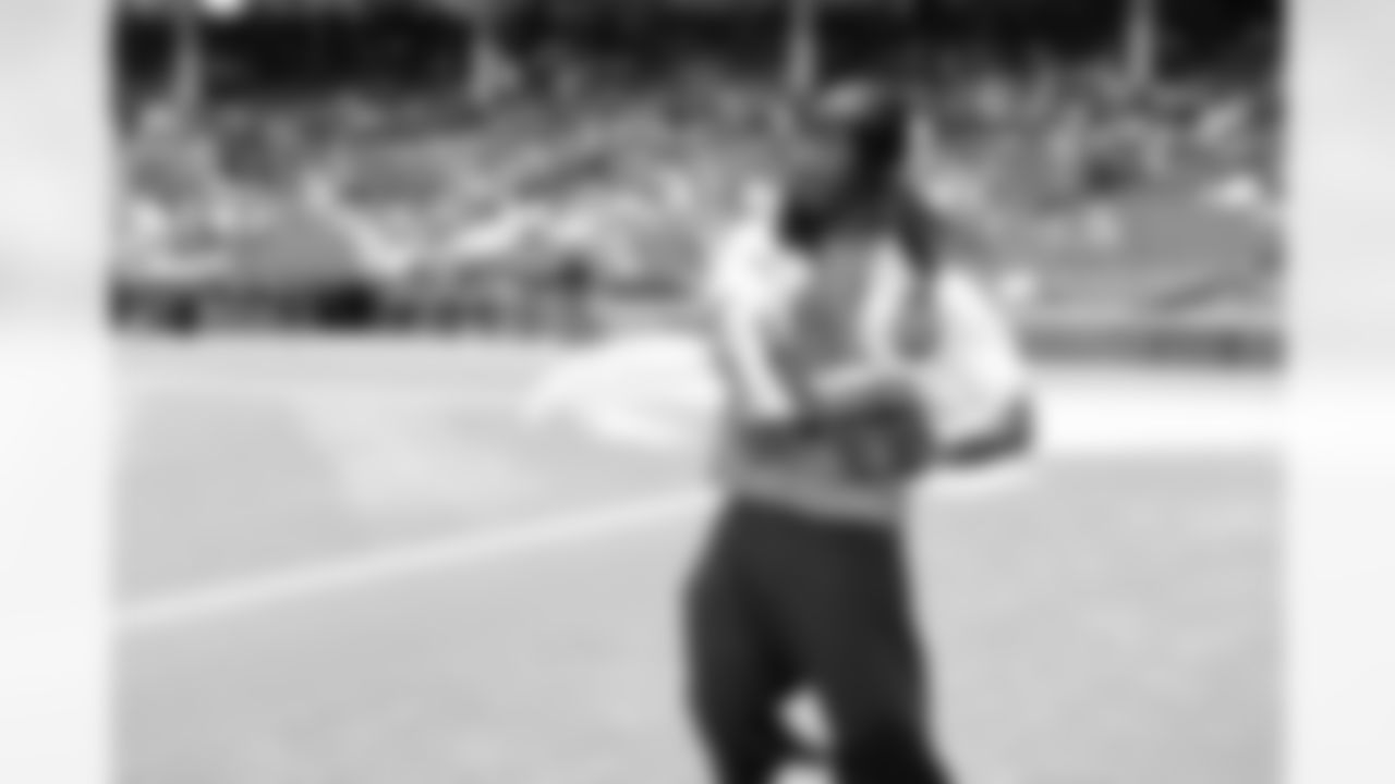 Saints running back Alvin Kamara threw out the first pitch at the Chicago Cubs game against the St. Louis Cardinals at Wrigley Field on Saturday, July 5, 2025.