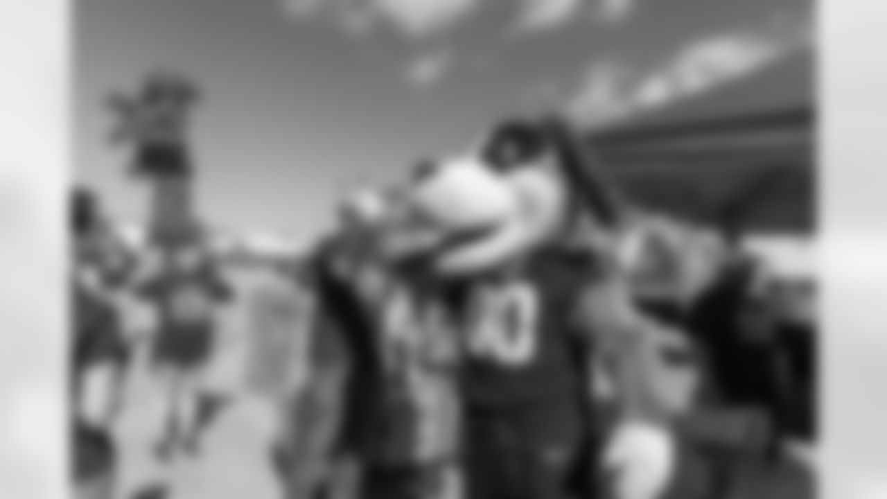 The New Orleans Saints Cheer Krewe and Gumbo joined Sysco New Orleans to distribute meals at their annual Thanksgiving food drive on Sunday, Nov. 16, 2025.