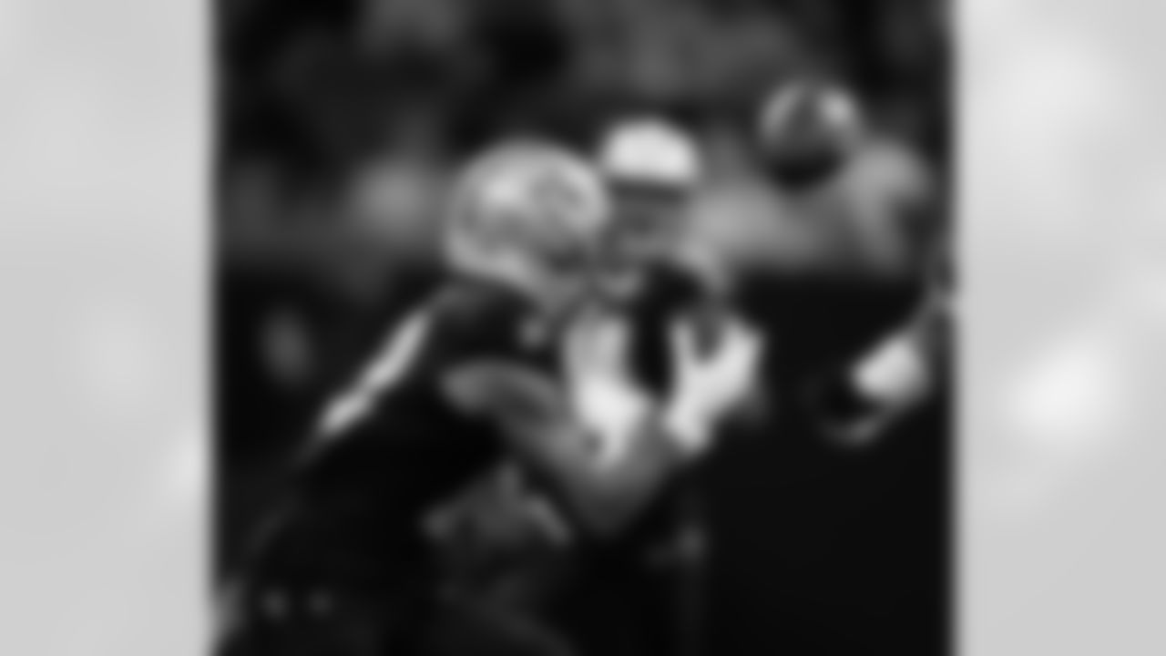 Check out the game action photos from the New Orleans Saints game against the New England Patriots for Week 6 of the 2025 NFL season on October 12, 2025 at Caesars Superdome.