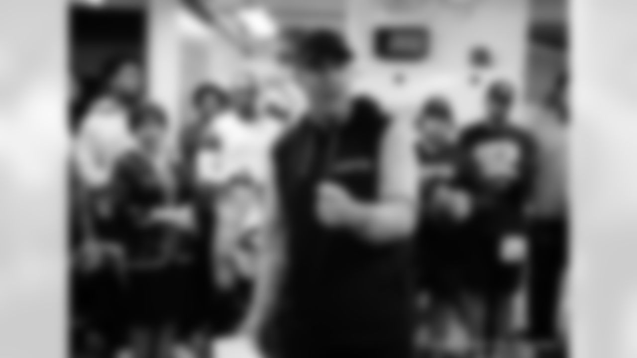 Head inside the New Orleans Saints locker room postgame after the Saints' win against the Tampa Bay Buccaneers in Week 14 of the 2025 NFL Season presented by Bud Light.