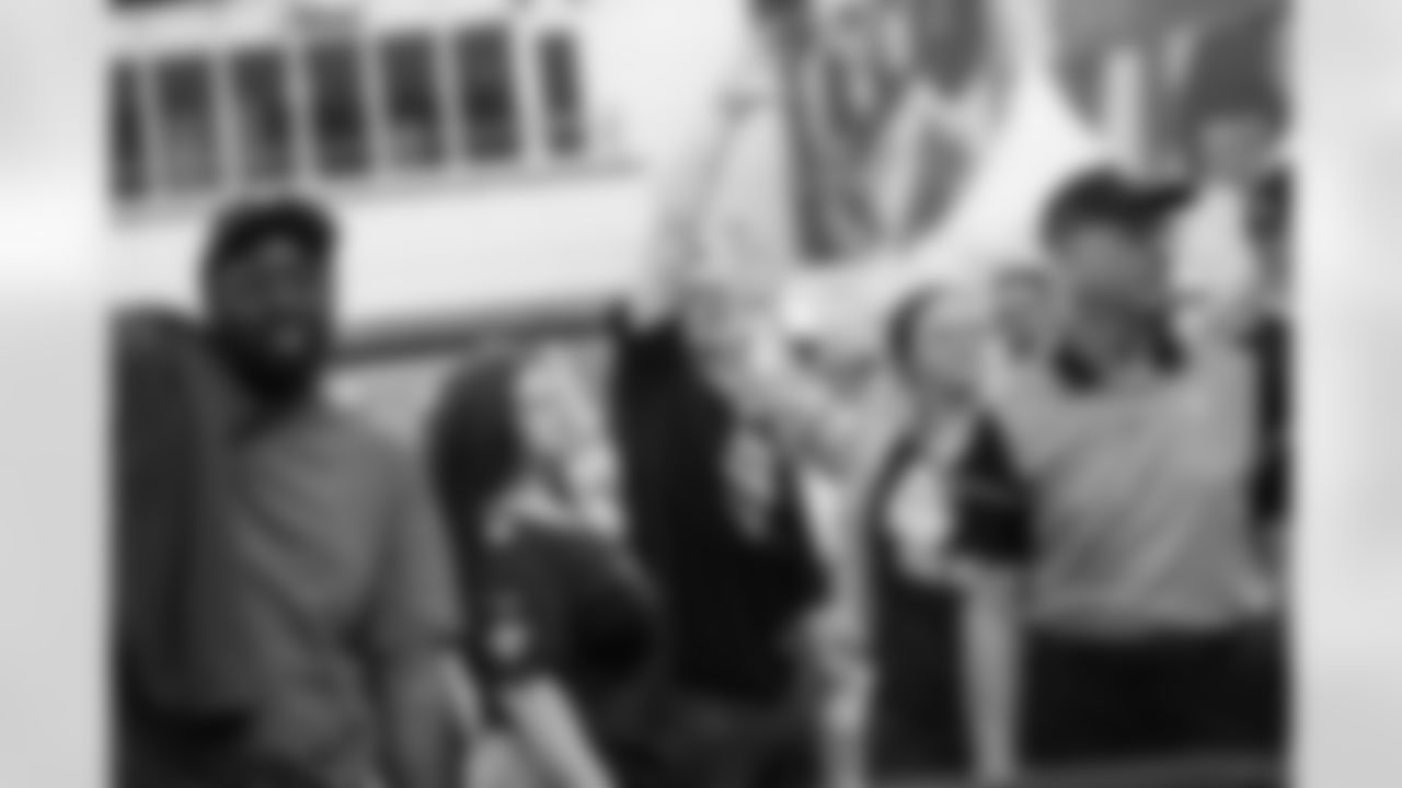 New Orleans Saints fans enjoyed the Week 16 entertainment in Champions Square ahead of the game against the New York Jets during the 2025 NFL season on Dec. 21, 2025.