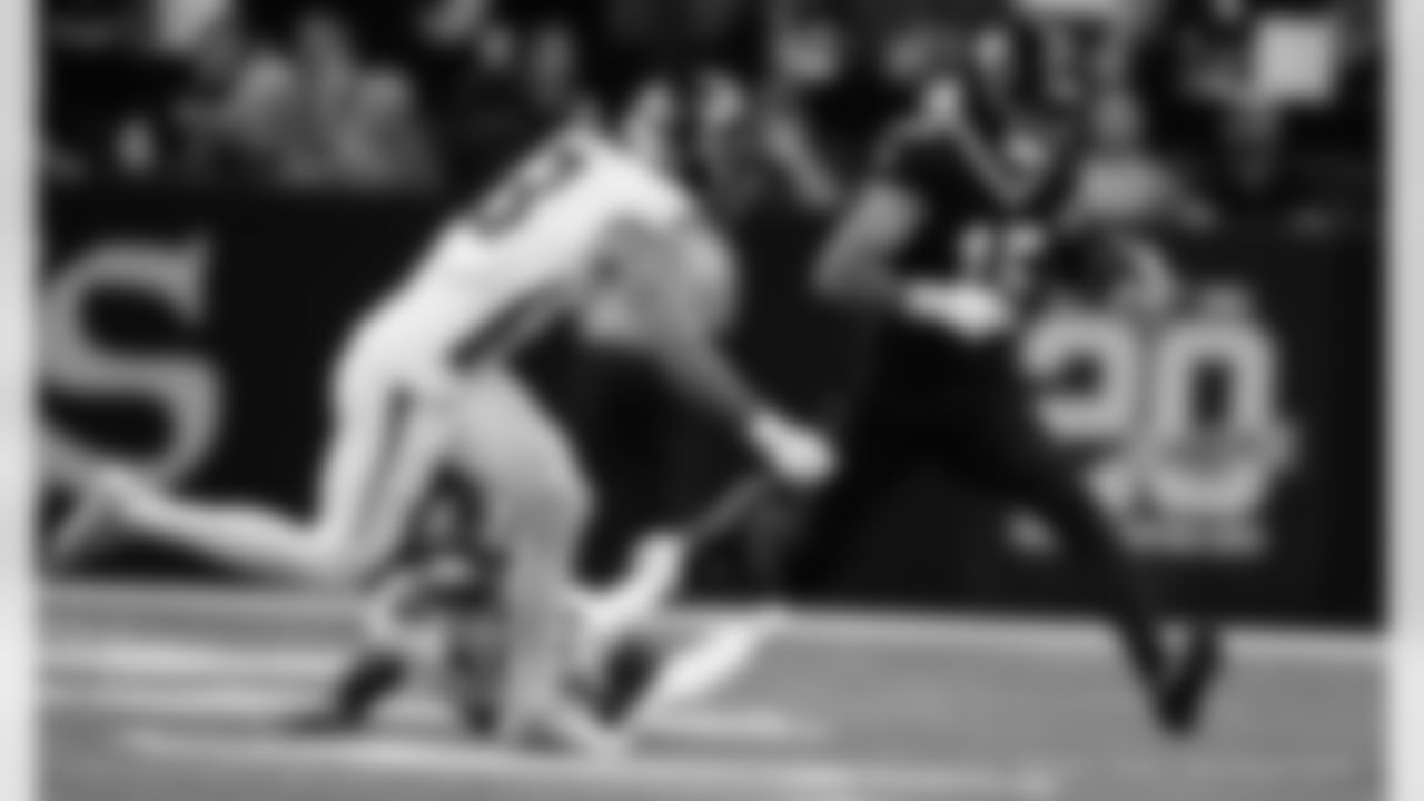 Check out the game action photos from the New Orleans Saints game against the Atlanta Falcons for Week 12 of the 2025 NFL season on Nov. 23, 2025 at the Caesars Superdome.