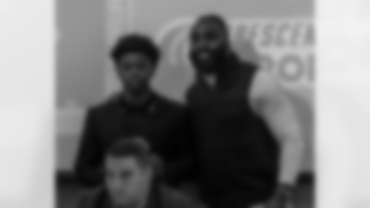 New Orleans Saints linebacker Demario Davis shared his inspiring story at the final Quarterbacks Club meeting of the year as well as awarded trophies to each 2025 High School Football Player of the Week at the Cannery on Monday, Dec. 16, 2025.