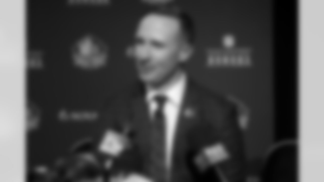 Photos from the Pro Football Hall of Fame Press Conference following 2026 NFL Honors were New Orleans Saints legend Drew Brees was announced as part of the 2026 Hall of Fame class.