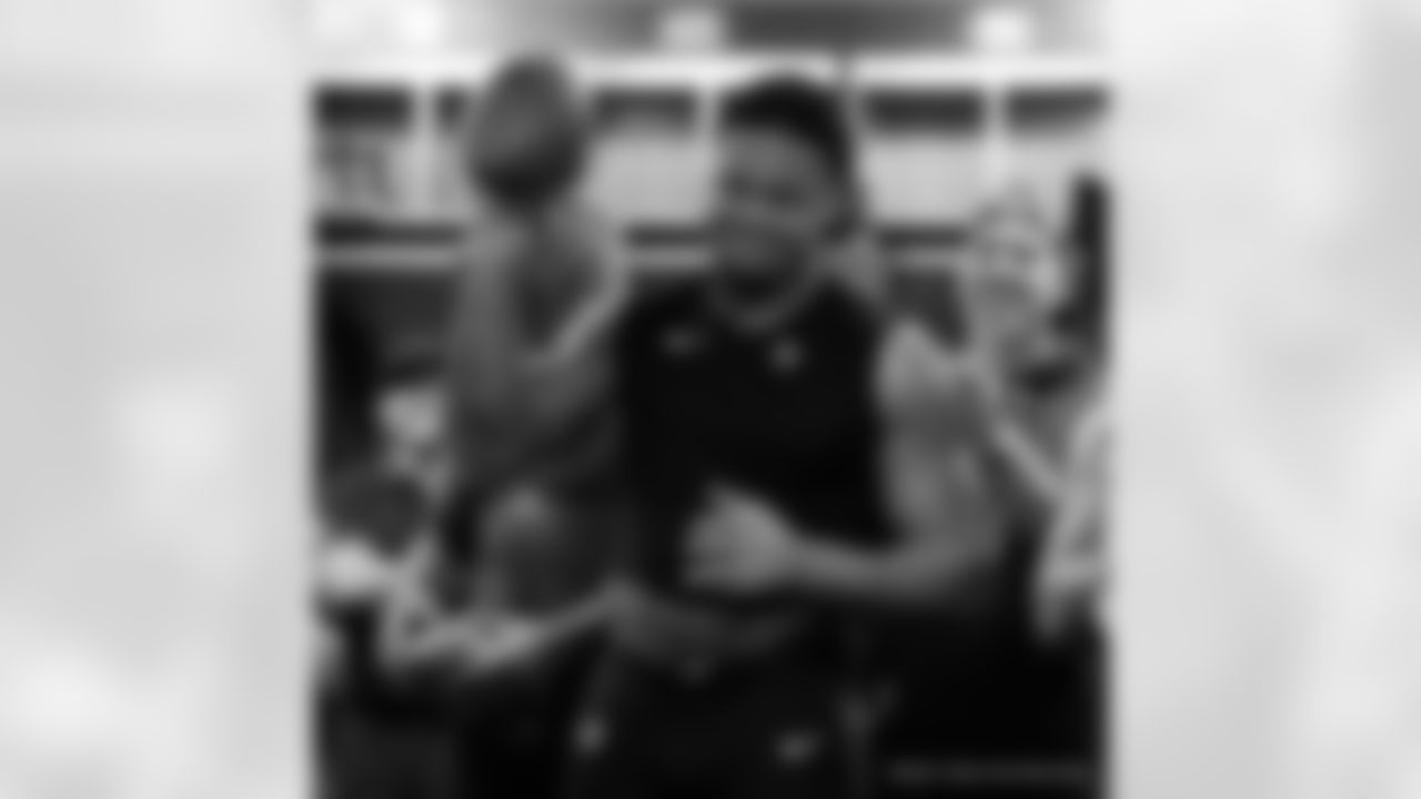 Head inside the New Orleans Saints locker room postgame after the Saints' win against the Tennessee Titans in Week 17 of the 2025 NFL season presented by Bud Light.