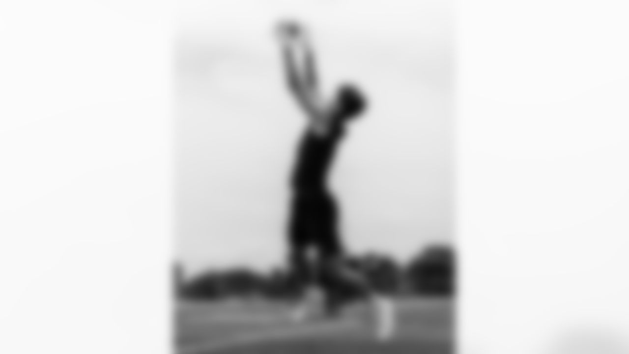 New Orleans Saints wide receivers coach Keith Williams along with Saints wide receivers Rashid Shaheed and Donovan Peoples-Jones joined youth athletes at the 2025 Nebraska Elite wide out camp on July 12, 2025 for a day of drills and skill building.