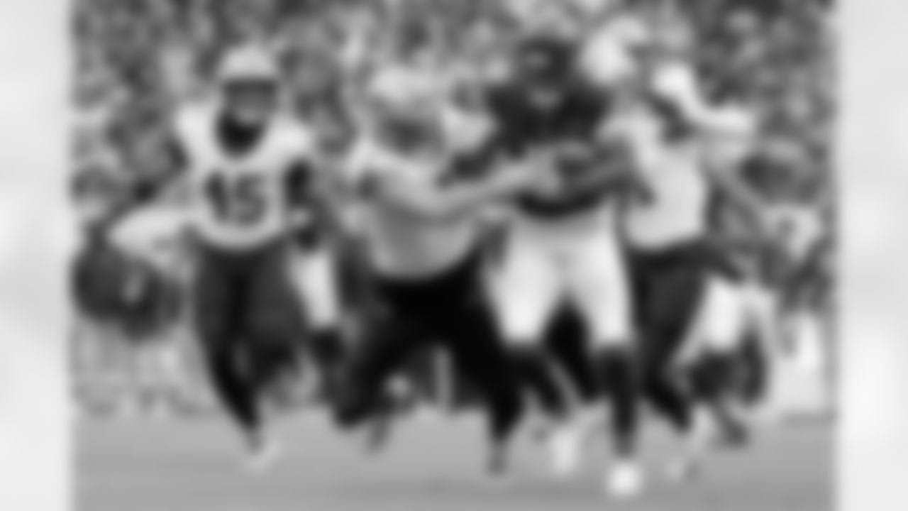 Check out the game action photos from the New Orleans Saints game against the Chicago Bears for Week 7 of the 2025 NFL season on Oct. 19, 2025 at Soldier Field.