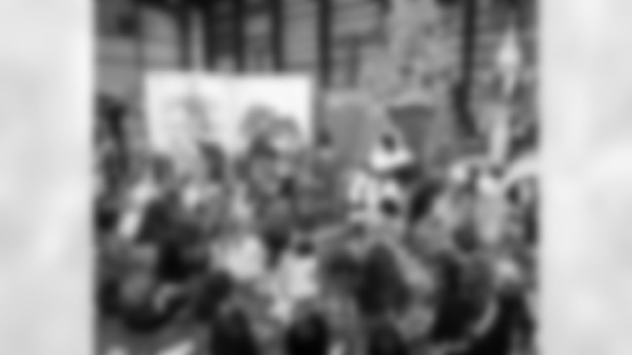 The New Orleans Saints hosted its 11th annual Sideline Pass holiday toy and gift drive in partnership with Saints owner and New Orleans Pelicans governor Gayle Benson and sideline reporter Jen Hale. Guests enjoyed appearances from defensive end Cam Jordan and tight end Juwan Johnson, plus the Saints Cheer Krewe, PelSquad, and more at the Ochsner Sports Performance Center on Tuesday, Nov. 25, 2025.