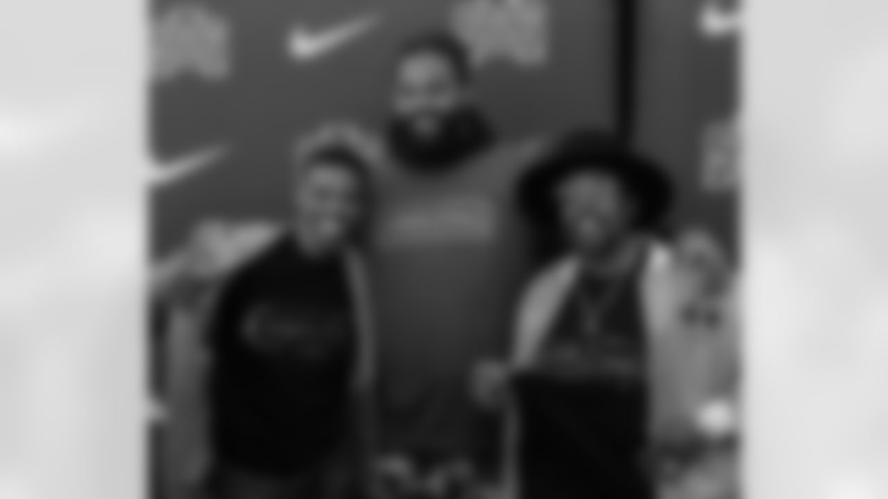 New Orleans Saints defensive end Cameron Jordan along with Grammy-winning R&B artist Anthony Hamilton joined His Love is Amazing to speak with students at St. Augustine High School Campus Ministry on Tuesday, April 23, 2024.