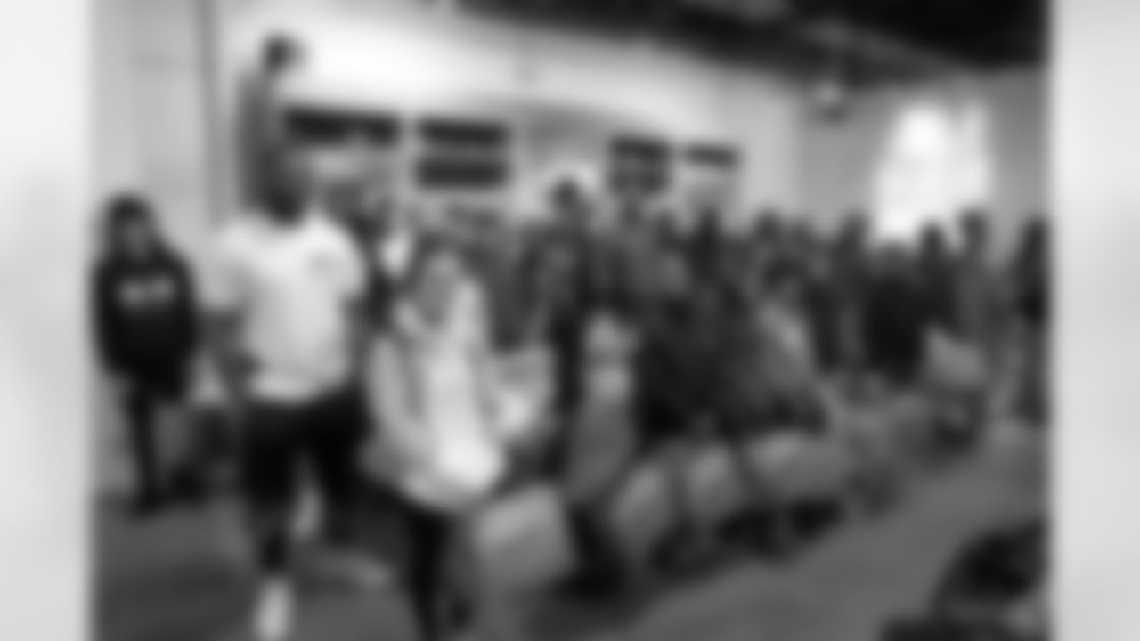Saints defensive end Cameron Jordan's God Iz Love Foundation hosted a Christmas Kicks Shopping Spree at Sneaker Politics for kids from Youth Empowerment Project on Monday, December 11, 2023.