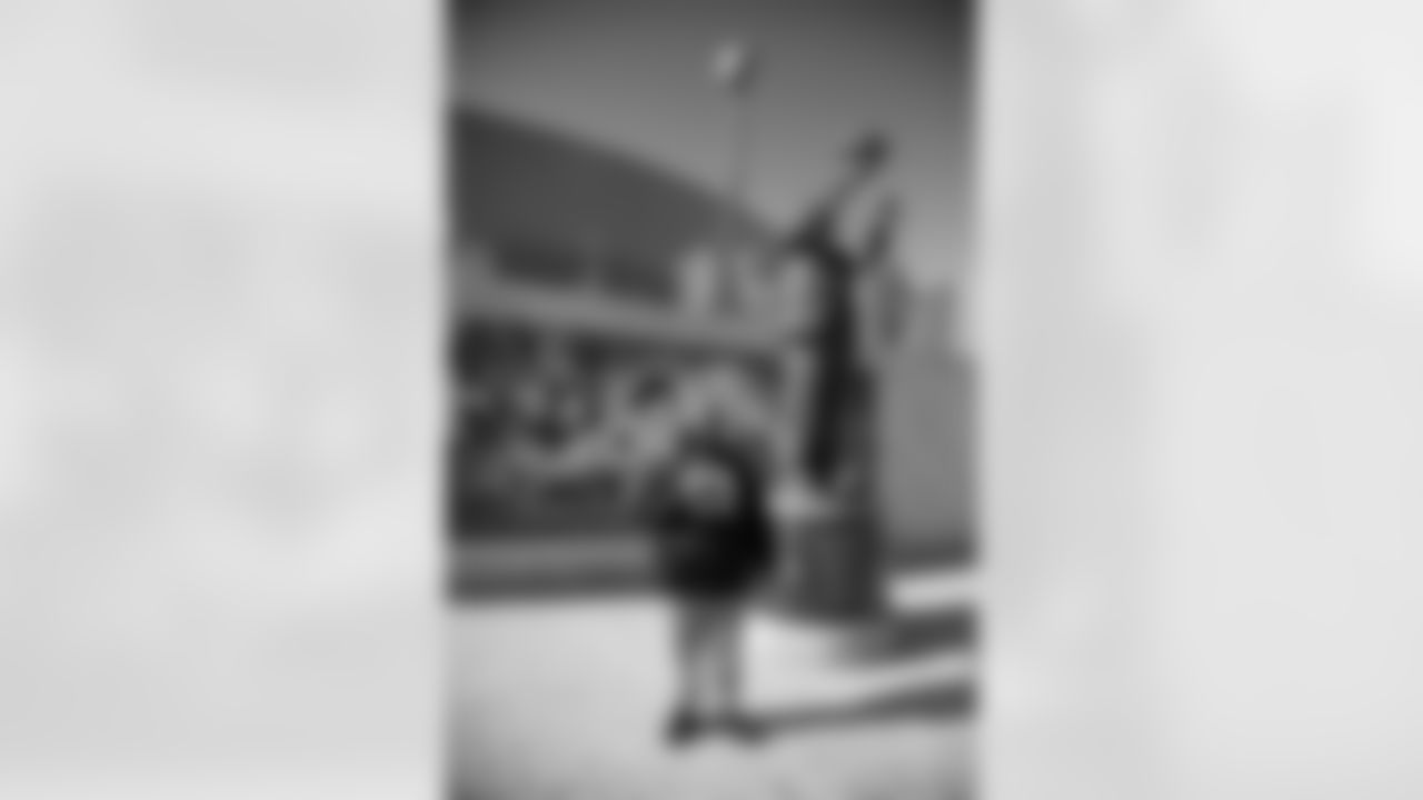 New Orleans Saints fans enjoyed the Week 15 entertainment in Champions Square ahead of the game against the Carolina Panthers during the 2025 NFL season on Dec. 14, 2025.