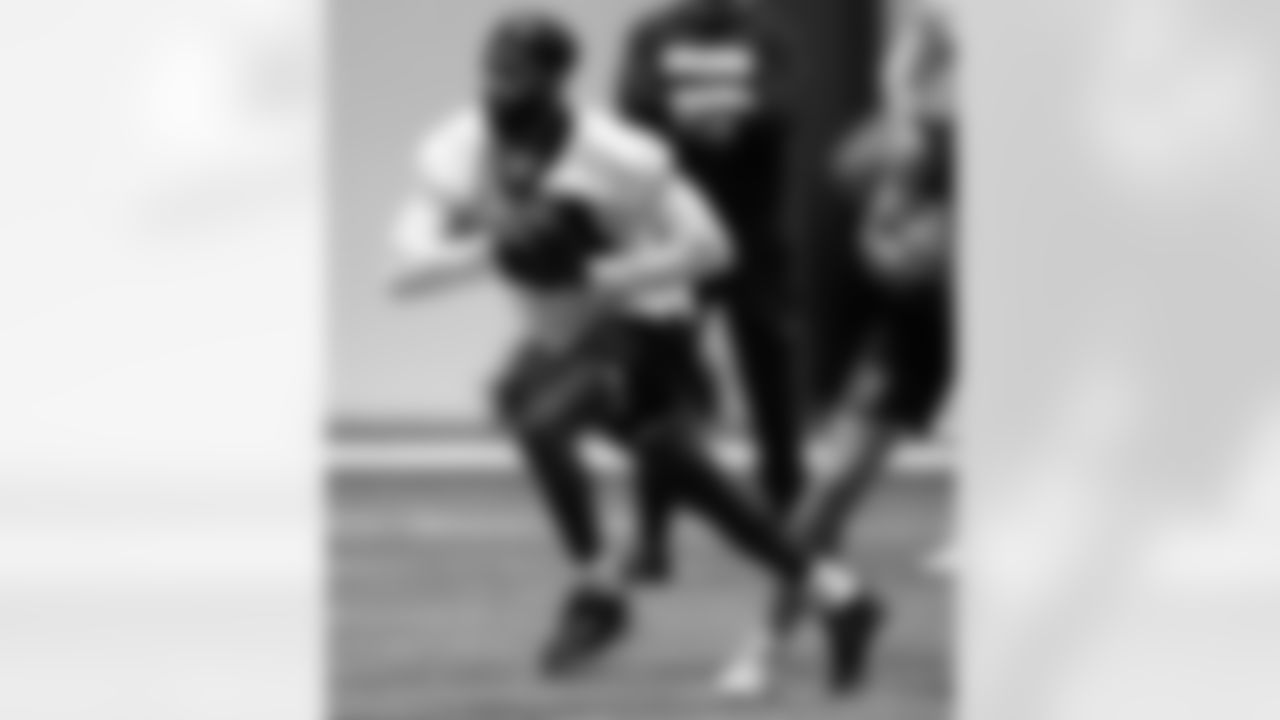 New Orleans Saints players attended 2025 Rookie Minicamp workouts at the Ochsner Sports Performance Center on May 10, 2025.