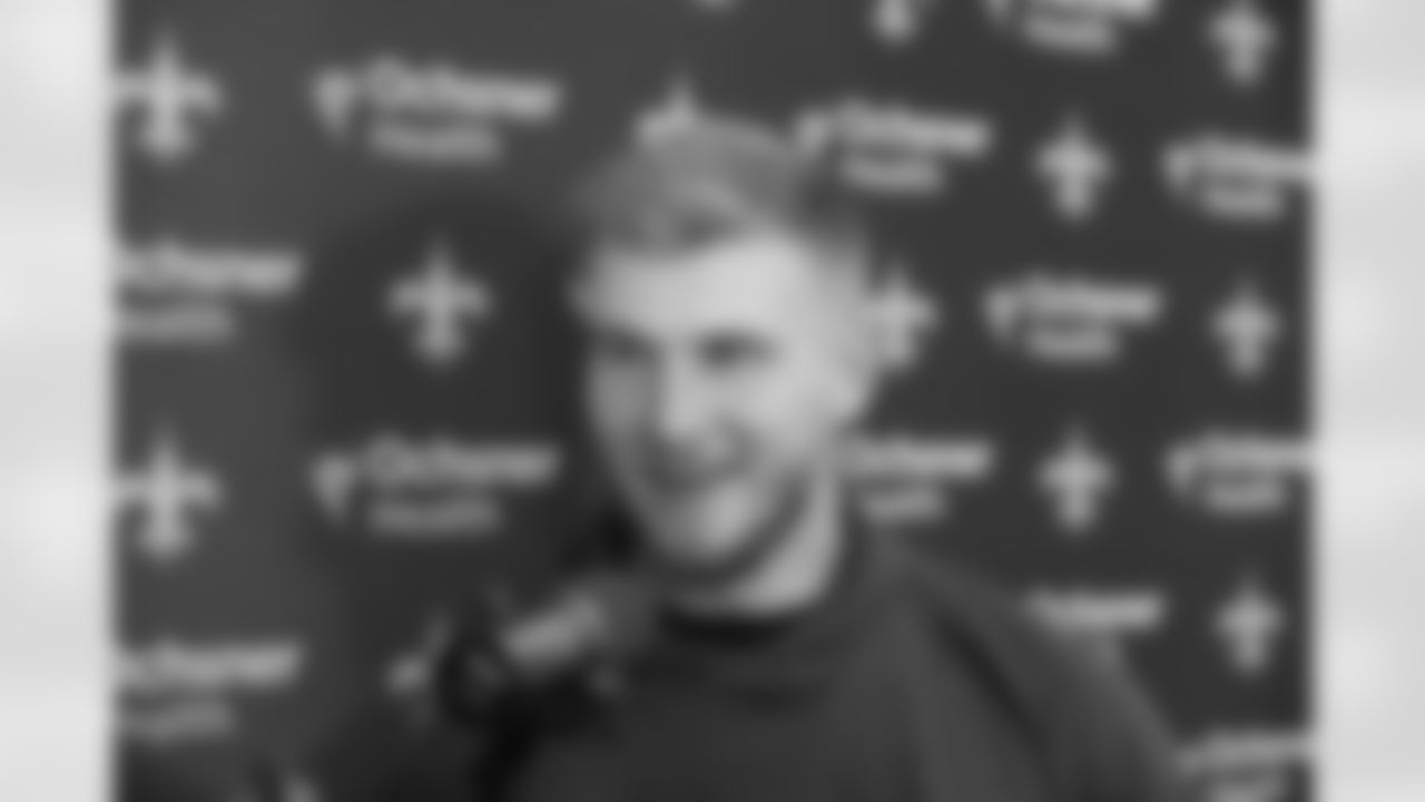 Check out photos from the Super Bowl LX media experiences on Radio Row at the Moscone Center in San Francisco from February 3-5, 2026. Featured guests included former New Orleans Hornets guard Baron Davis, NFL Network insider Tom Pelissero, Pro Football Ireland founder Michael McQuaid, sports broadcaster Kay Adams, Saints defensive end Cam Jordan, Saints linebacker Demario Davis, former NFL linebacker Manti Teʻo, ESPN host Kimmie Chex, former Saints tight end Benjamin Watson, ESPN analyst Louis Riddick, Saints quarterback Tyler Shough, and NFL Network reporter Steve Wyche.