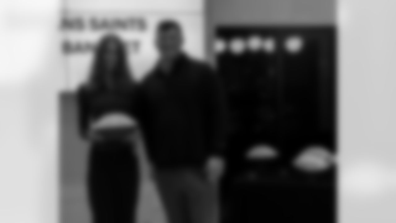 The New Orleans Saints hosted the annual Enterprise Scholar Athlete Banquet at the Ochsner Sports Performance Center on Tuesday, February 24, 2025. New Orleans Saints center Will Clapp served as guest speakers at the event.