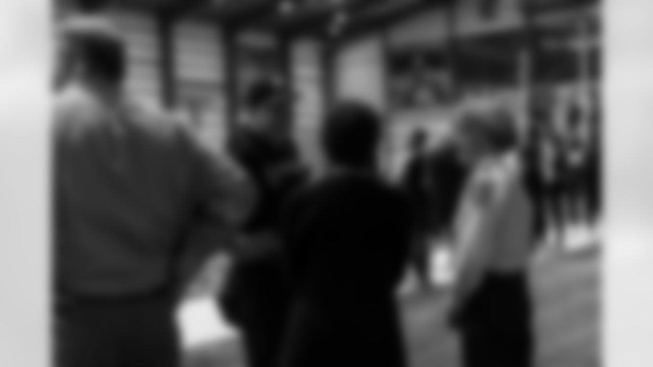 New Orleans Saints owner Gayle Benson honored four NOPD heroes during Saturday's walkthrough practice on January 3, 2026. Mrs. Benson, head coach Kellen Moore, and Saints players honored their response, service, and sacrifice during the Jan. 1 attacks on Bourbon Street.