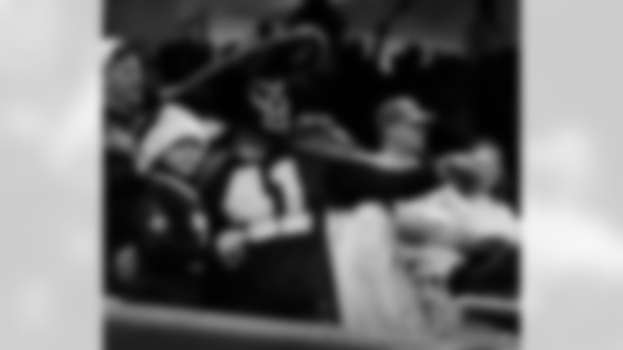 Check out the best fan photos during the New Orleans Saints game against the Carolina Panthers for Week 15 of the 2025 NFL season on Dec. 14, 2025 at Caesars Superdome.