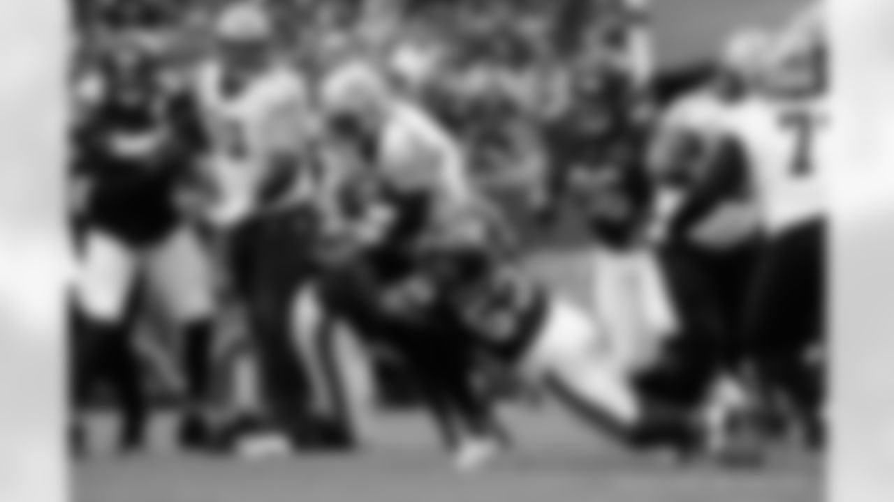 Check out the game action photos from the New Orleans Saints game against the Chicago Bears for Week 7 of the 2025 NFL season on Oct. 19, 2025 at Soldier Field.