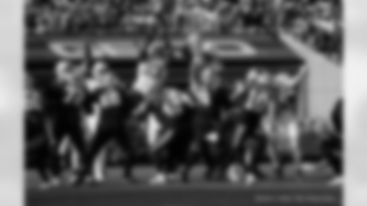 Check out the game action photos from the New Orleans Saints game against the Carolina Panthers for Week 10 of the 2025 NFL season on Nov. 9, 2025 at Bank of America Stadium.