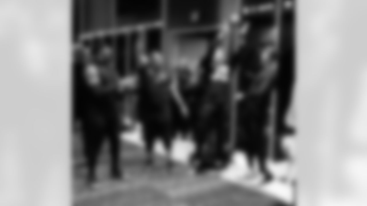 Head inside the New Orleans Saints locker room postgame after the Saints' win against the Carolina Panthers in Week 15 of the 2025 NFL Season presented by Bud Light.