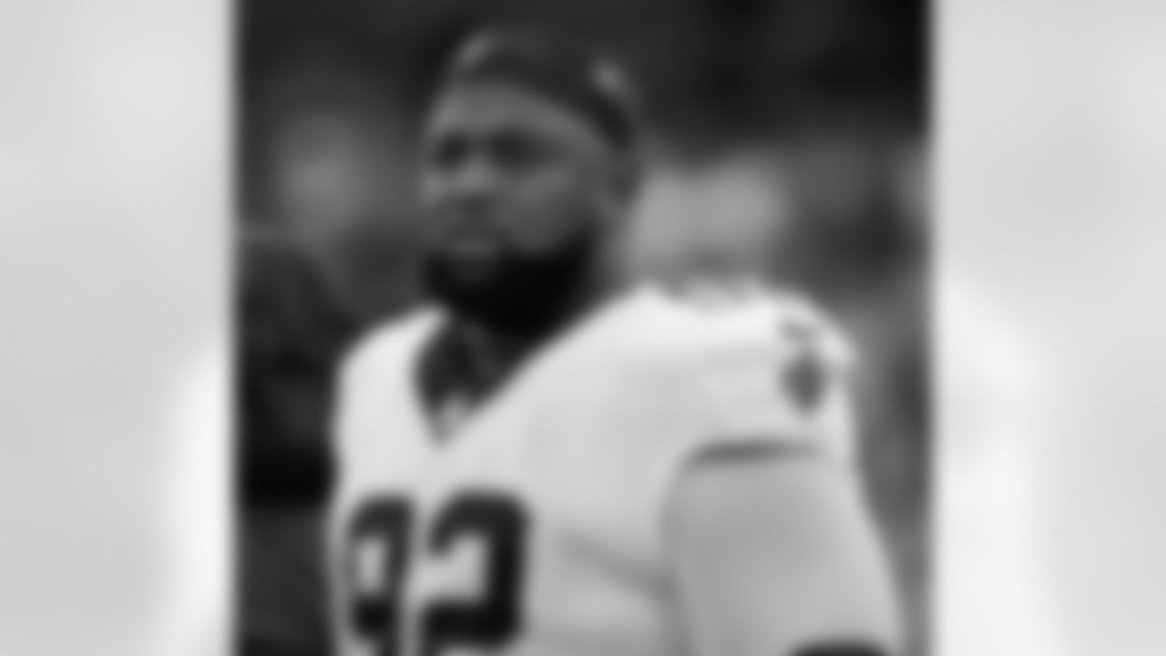 DT Davon Godchaux (92) during the New Orleans Saints game against the Tampa Bay Buccaneers for Week 14 of the 2025 NFL season on Dec. 7, 2025 at Raymond James Stadium.