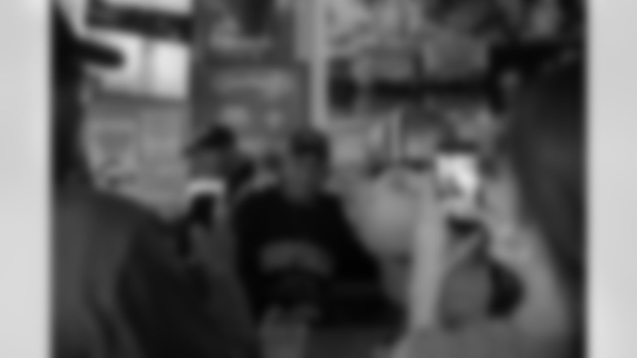 The New Orleans Saints hosted a watch party presented by Bud Light for their game against the Atlanta Falcons on Jan. 4, 2026 at Parlay's in New Orleans, Louisiana. Members of the Saints Cheer Krewe and Sir Saint were in attendance and interacting with fans during the event.