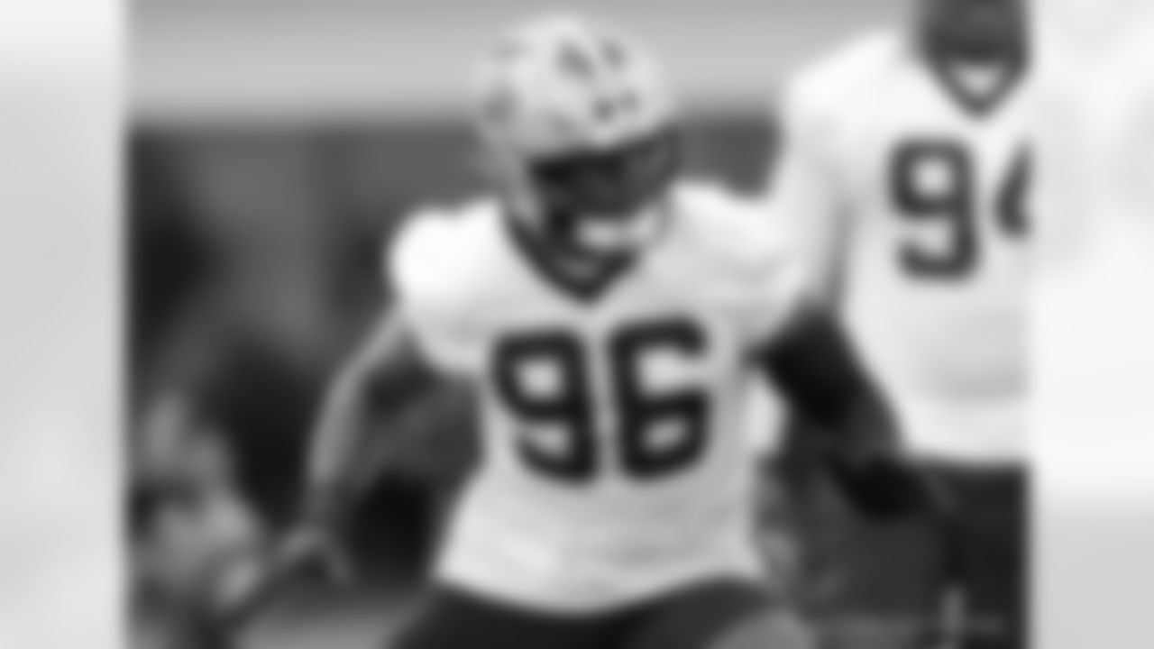 New Orleans Saints players participate in Day 1 of 2025 Saints Minicamp at the Ochsner Sports Performance Center on Tuesday, June 10, 2025.