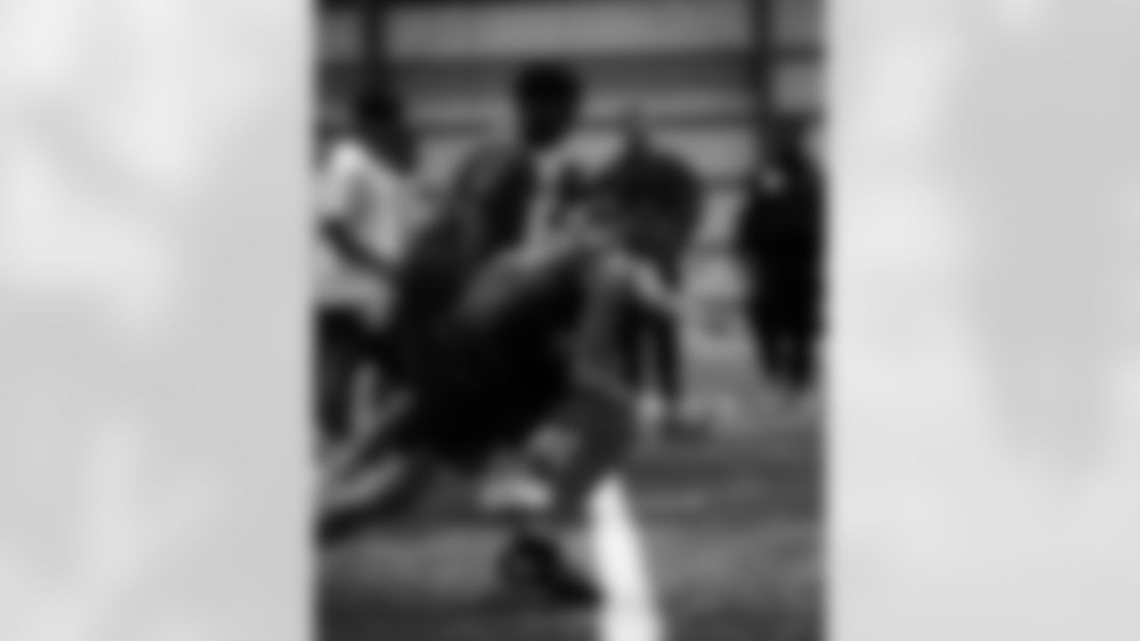 The New Orleans Saints hosted a football camp for 50 local youth alongside HBCU Legacy Bowl players at the Ochsner Sports Performance Center on Wednesday, Feb. 18, 2025. The clinic featured Saints legend Greg Fassitt, who was in attendance to speak with each HBCU Legacy Bowl team.