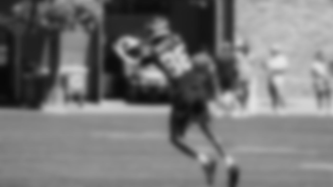 Seahawks wide receiver Ricky White III (86) practiced on day two of training camp on July 24, 2025 at the Virginia Mason Athletic Center.