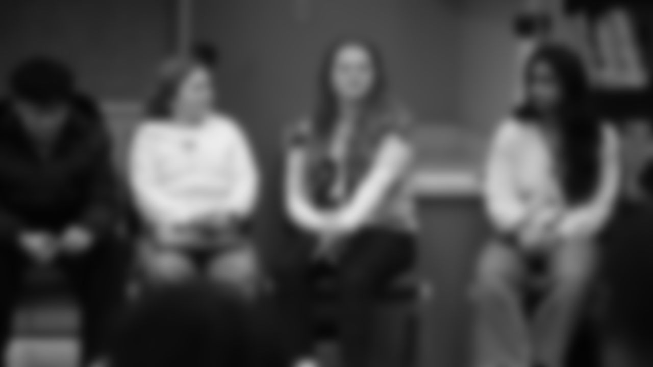 The Seahawks visited BELONG Partners at McKnight Middle School in Renton, WA. as part of the grant announcement on December 10, 2025.