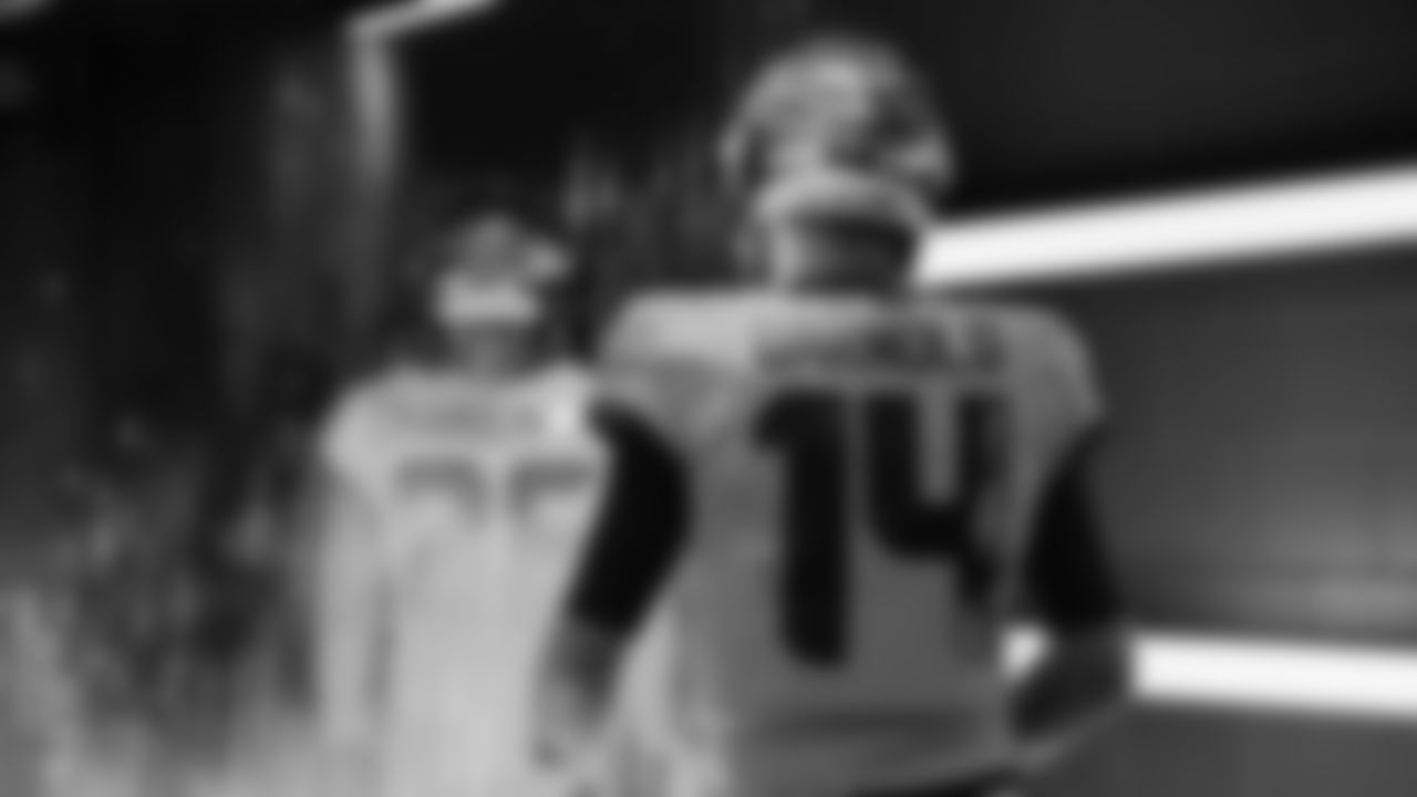 Seahawks quarterback Sam Darnold (14) vs. the Los Angeles Rams in Week 16.