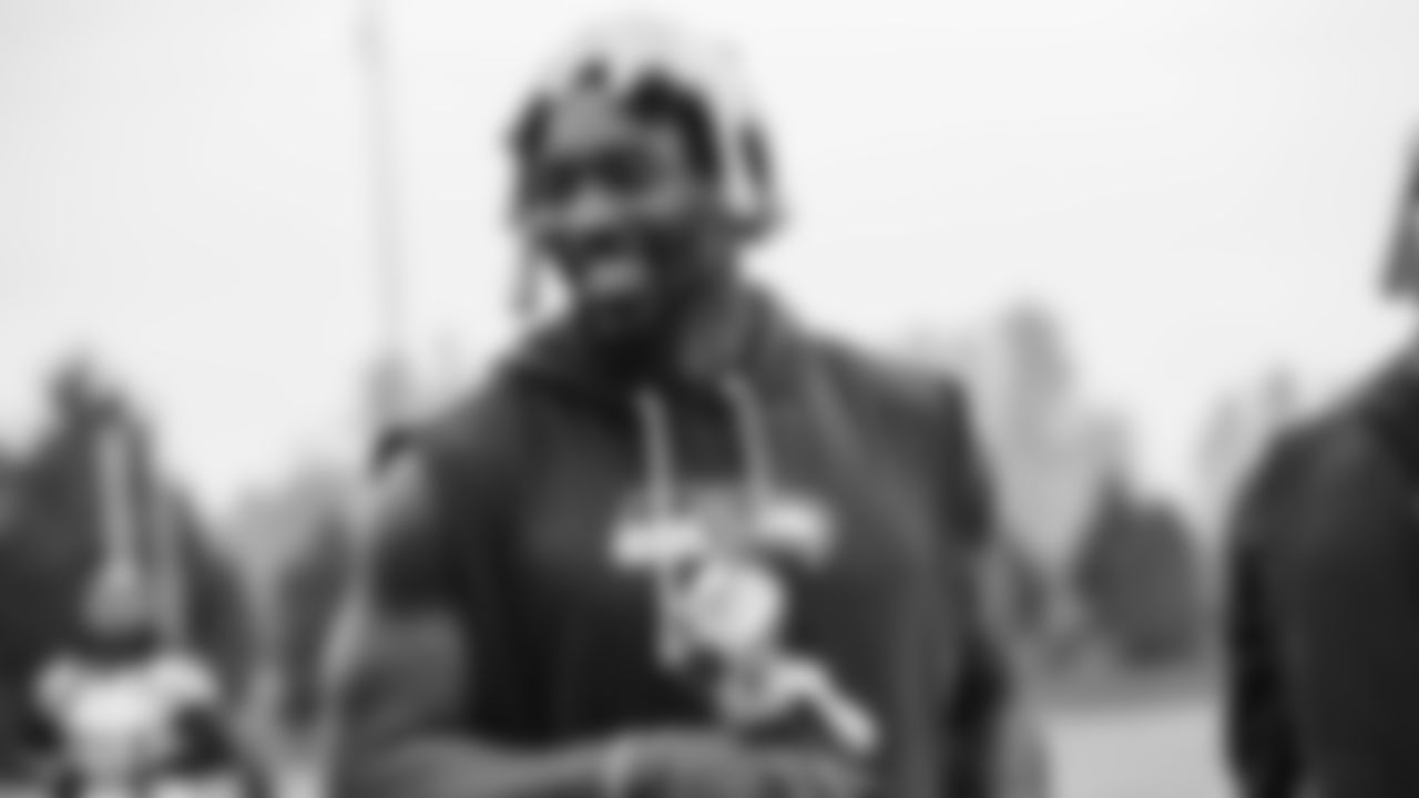 Seahawks linebackers DeMarcus Lawrence and Tyrice Knight were awarded the NVP award on November 12, 2025.