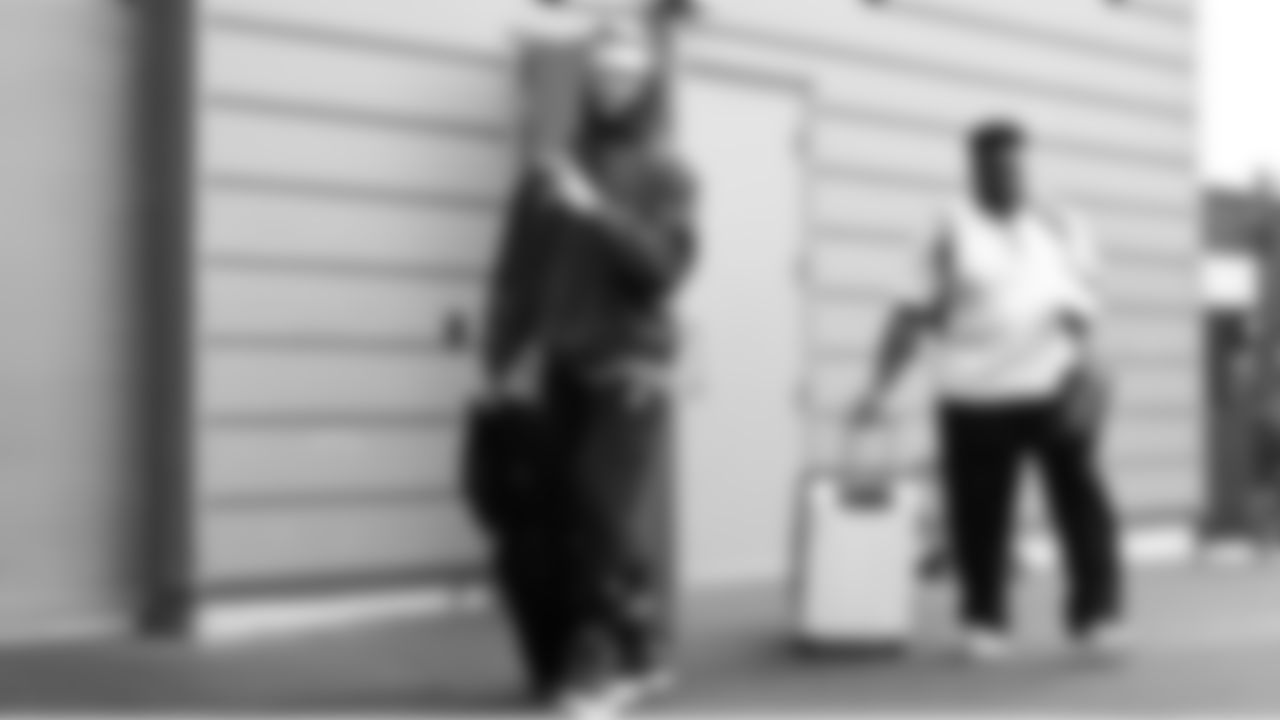 Seahawks tight end AJ Barner (88) departed the Virginia Mason Athletic Center on Friday, December 5, 2025 for the Week 14 trip to Atlanta.