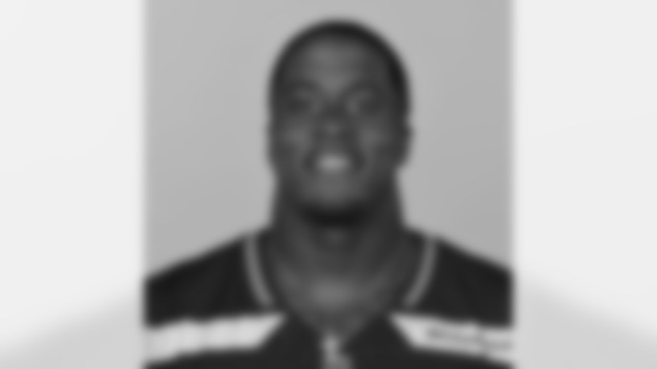 This is a 2024 photo of Derick Hall of the Seattle Seahawks NFL football team. This image reflects the Seahawks active roster as of June 10, 2024 when this image was taken. (AP Photo)