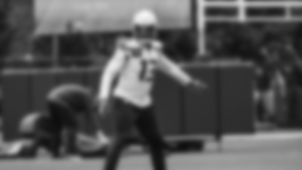 Seahawks linebacker Ernest Jones IV (13) practiced on Thursday, October 30, 2025 at the Virginia Mason Athletic Center.