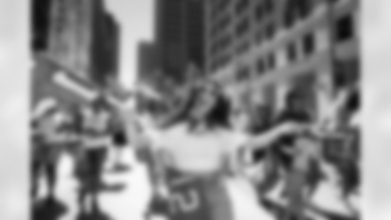 On Sunday, June 29th, 2025, the Seahawks joined the annual Seattle Pride Parade with employees, Blue Thunder, and Dancers to celebrate inclusivity and love.
